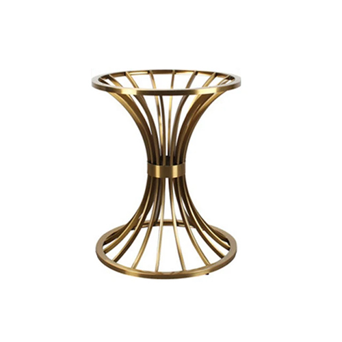 Decorative Table Base in Gold Finish 