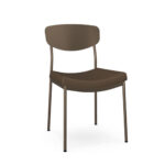 Simple Restaurant Dining Chair Custom Made in Many Colors