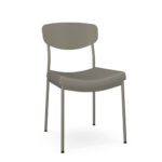 Simple Restaurant Dining Chair Custom Made in Many Colors