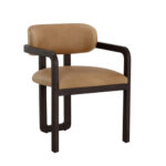 Camel Restaurant Chair in Madrone Style