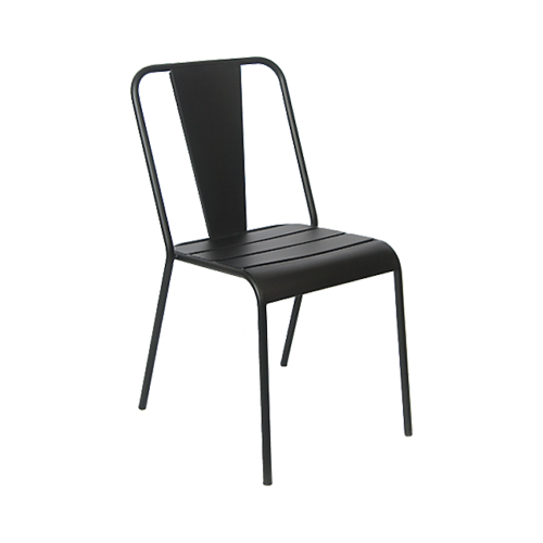 Outdoor Black Iron Chair