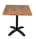 28x28 inch Indoor Pinewood Table Top with Natural Finish