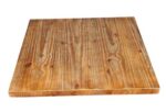 28x28 inch Indoor Pinewood Table Top with Natural Finish