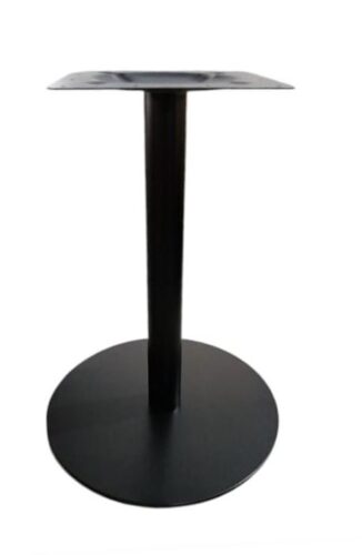 21" Black Round-Shaped Table Base For Restaurant