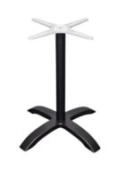 Indoor Outdoor Black Aluminum Table Base